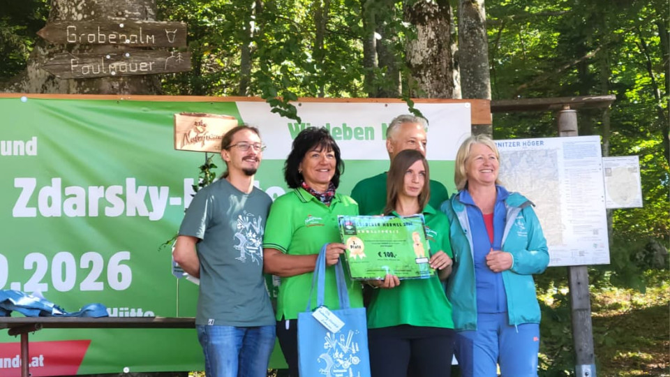 3. Platz: Naturfreunde Hainfeld mit ihrem Projekt „Fischlehrpfad“